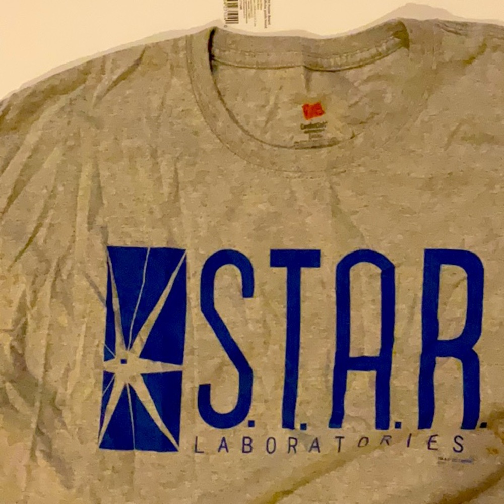 Star labs t shirt from the flash